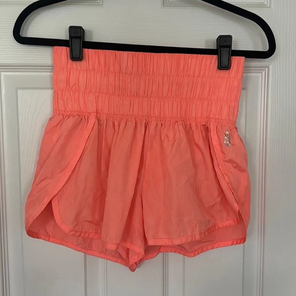 FP Movement by Free People High Waist Pink Shorts